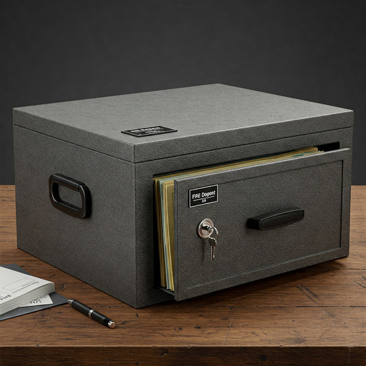 TitanShield Fireproof Document Chest